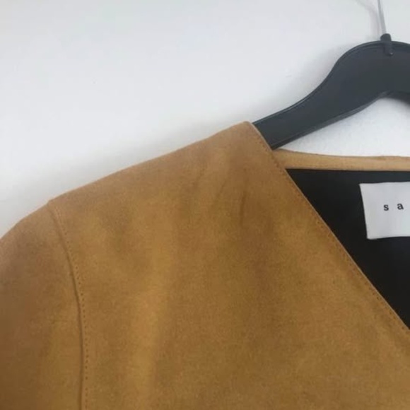 Leather jacket Sandro size 1=S - Picture 8 of 8